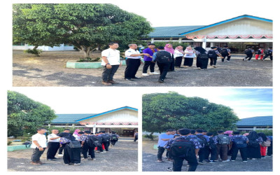 Membangun Kedekatan dan Semangat: Tradisi Menyambut Siswa di SMP Negeri 3 Mesuji